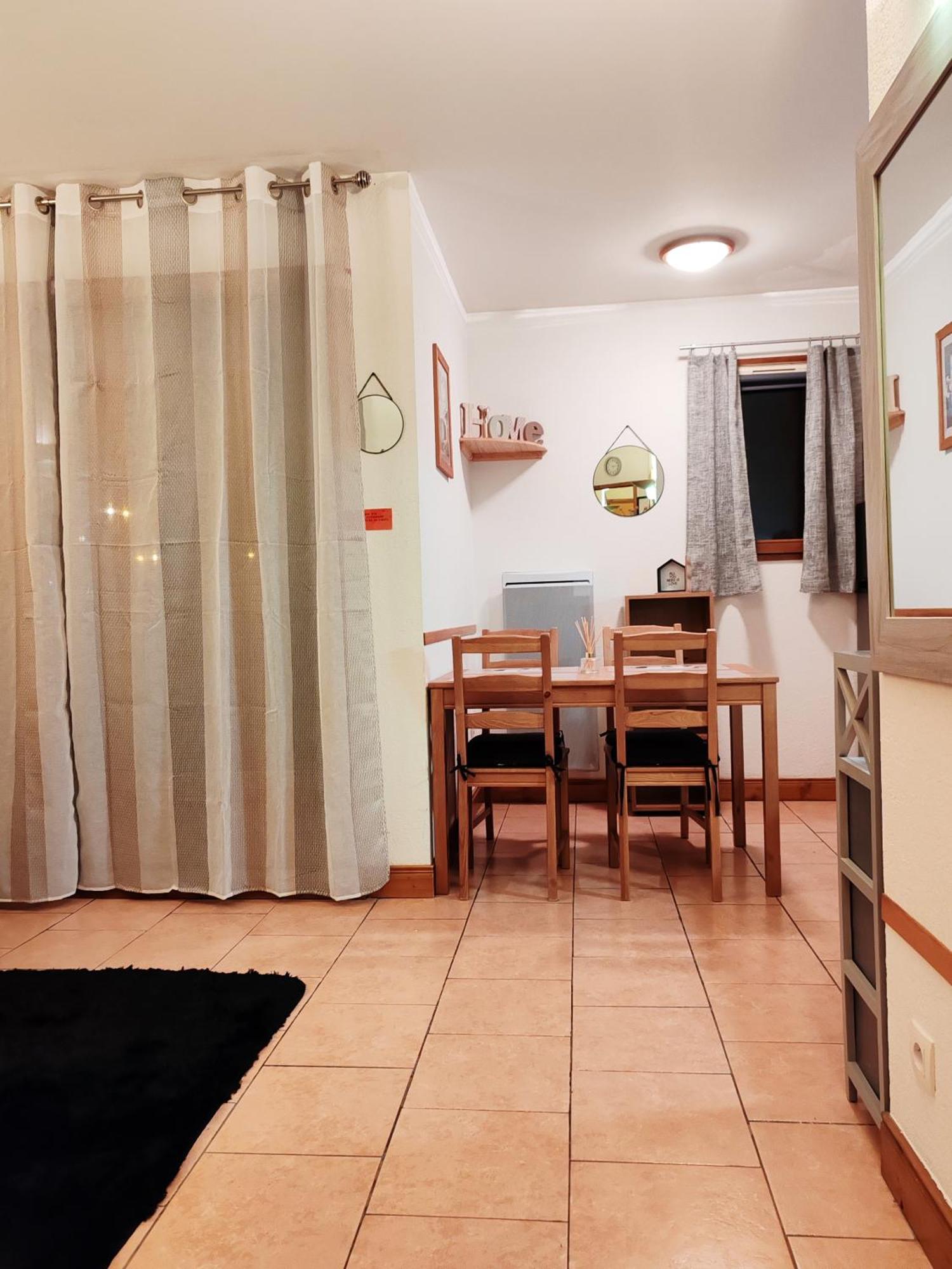 Joli Appart 4 Personnes Au Pied Des Pistes Balcon Orcières Exterior foto