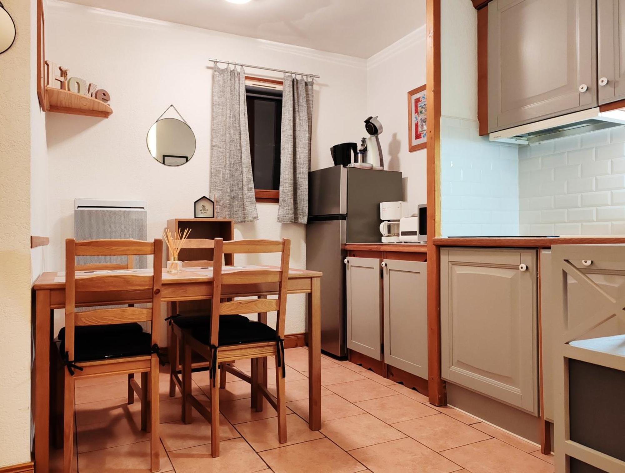 Joli Appart 4 Personnes Au Pied Des Pistes Balcon Orcières Exterior foto