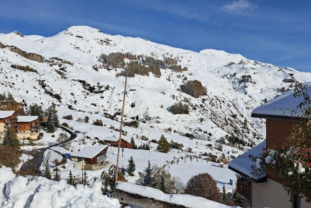 Joli Appart 4 Personnes Au Pied Des Pistes Balcon Orcières Exterior foto