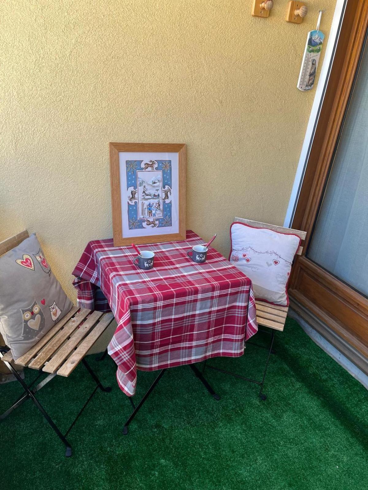Joli Appart 4 Personnes Au Pied Des Pistes Balcon Orcières Exterior foto