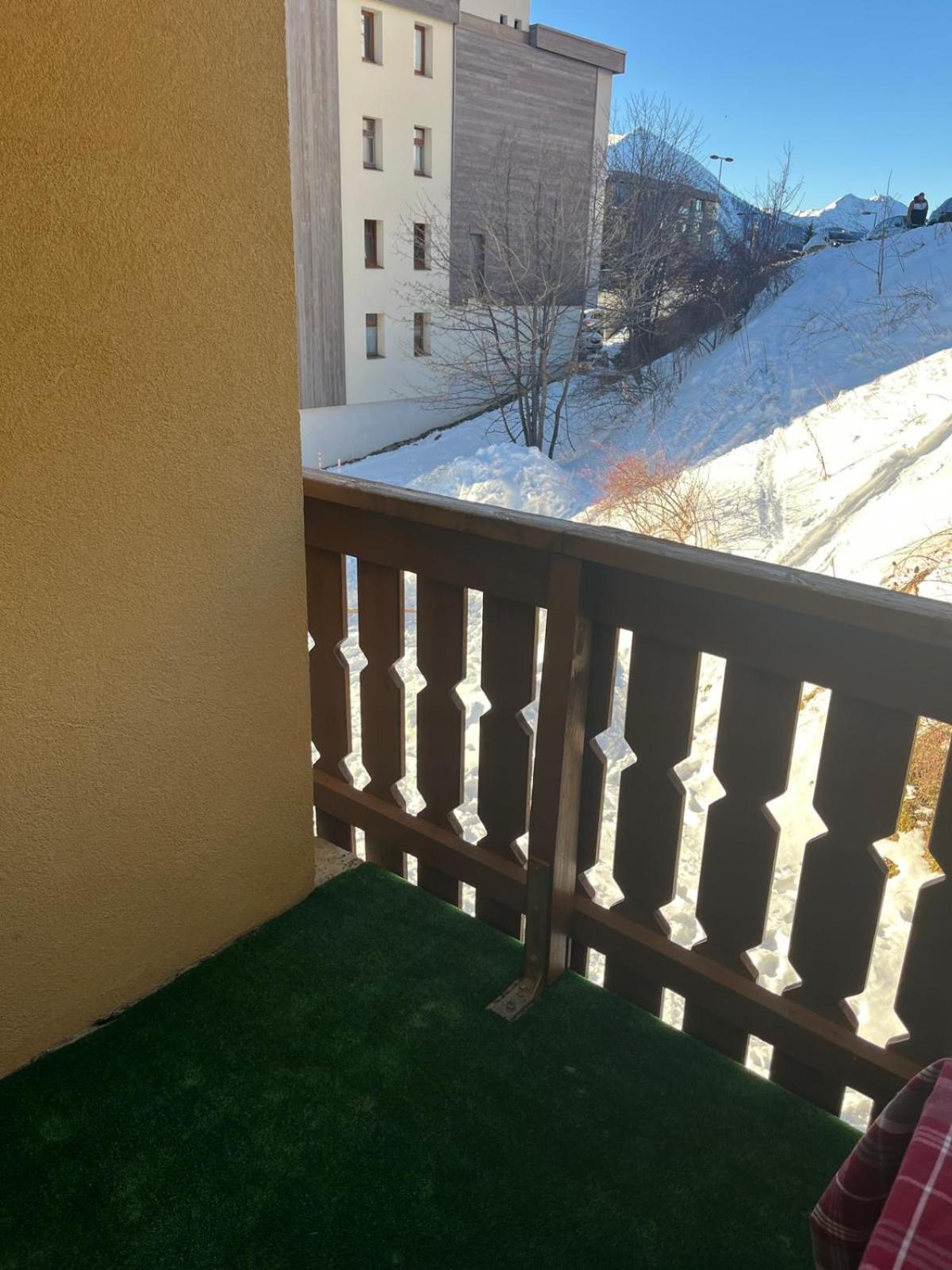 Joli Appart 4 Personnes Au Pied Des Pistes Balcon Orcières Exterior foto
